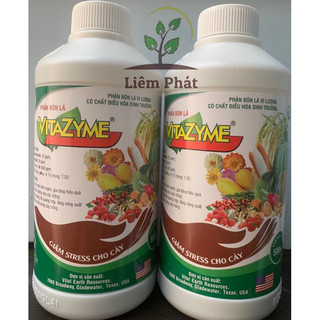 Phân bón lá vi lượng Vitazyme chai 500ml của lộc trời