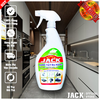 Tẩy dầu mỡ nhà bếp đa năng jack 650ml siêu sạch