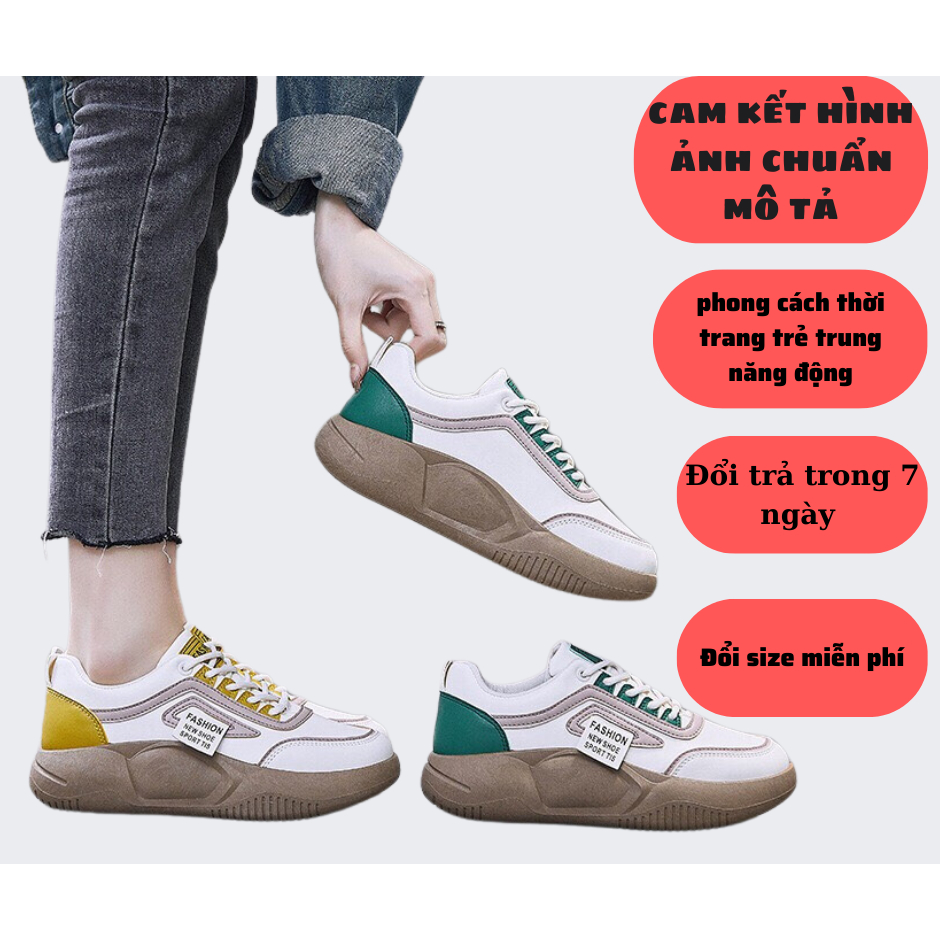 Giày thể thao nữ sneaker mùa hè 2023