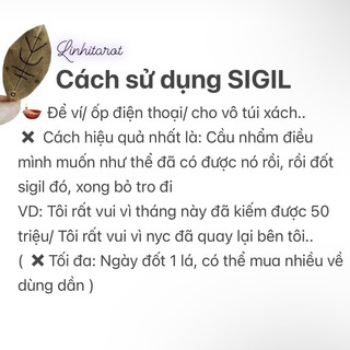 Sigil may mắn..