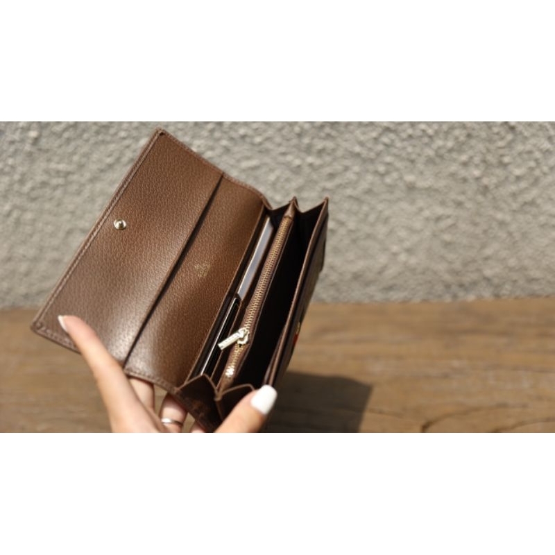 Ví nữ dài cầm tay G.C HOR.. sz19cm da thật cực xịn fullbox