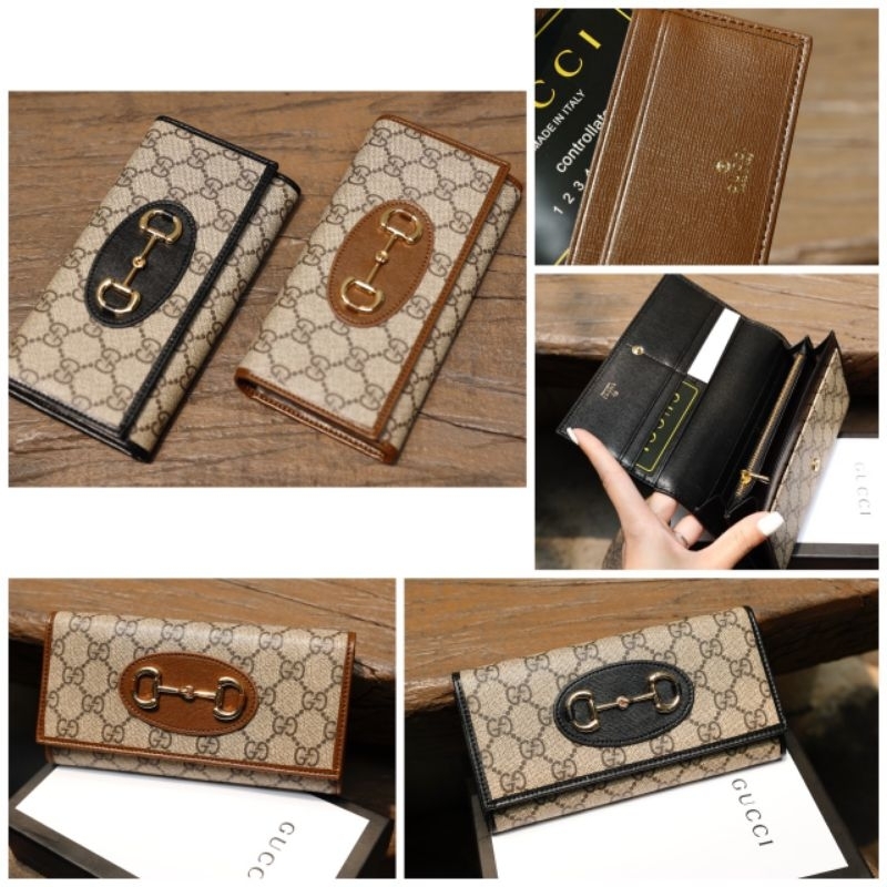 Ví nữ dài cầm tay G.C HOR.. sz19cm da thật cực xịn fullbox