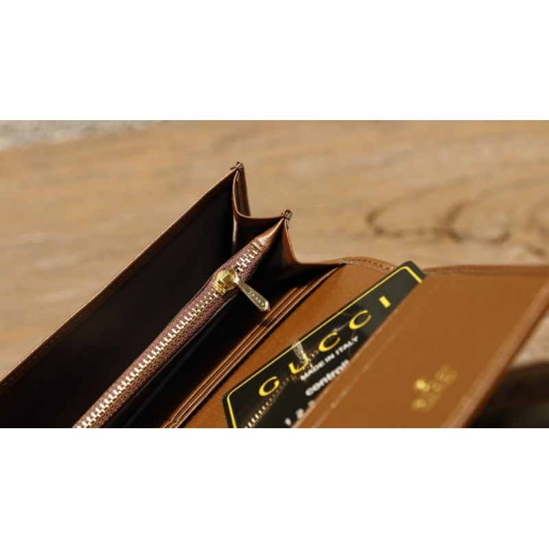 Ví nữ dài cầm tay G.C HOR.. sz19cm da thật cực xịn fullbox