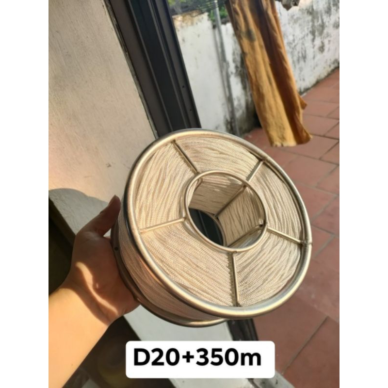 combo dây malai,cước đúc thả diều 2m4-2m7 350m+guồng d20
