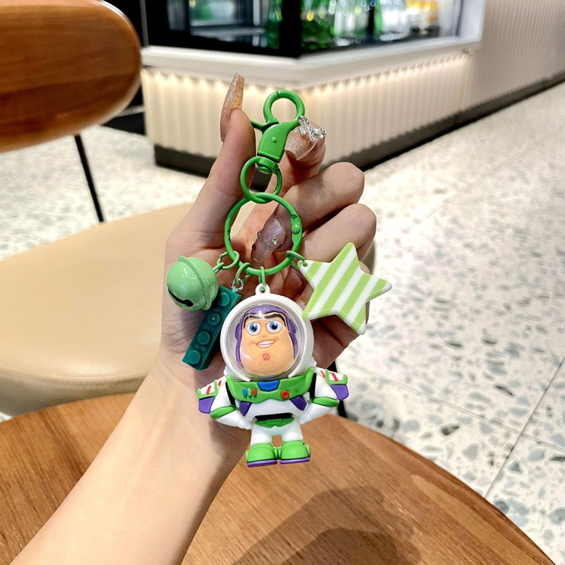 Móc Khóa Buzz Lighter Toy Story A91, Móc Chìa Khóa Ô Tô Độc Lạ, Thời Trang