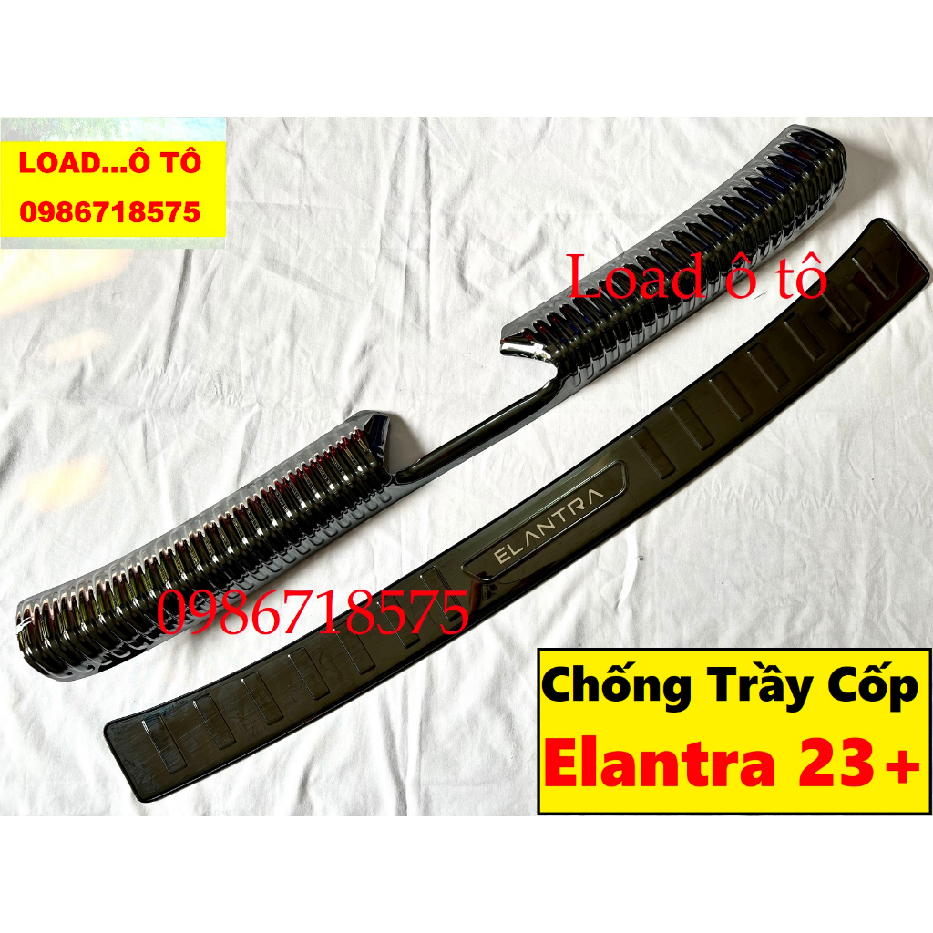 Chống Trầy Cốp Trong, Ngoài Hyundai Elantra 2023-2019 Chất Liệu Titan