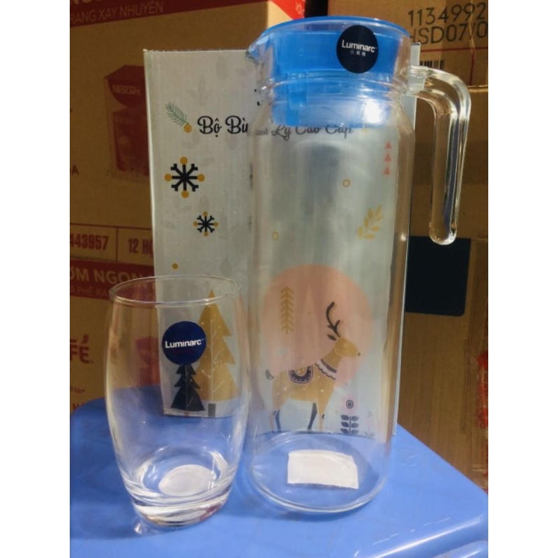 Bình thủy tinh cao cấp 1 lít