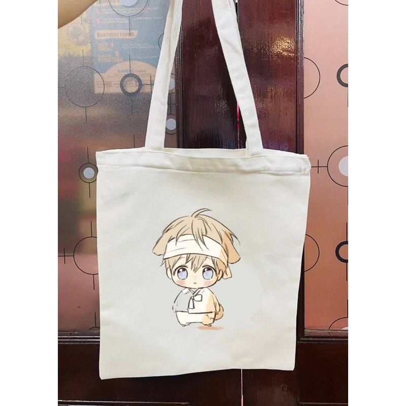 Túi tote No love zone BL / túi hình anime BL nó love zone