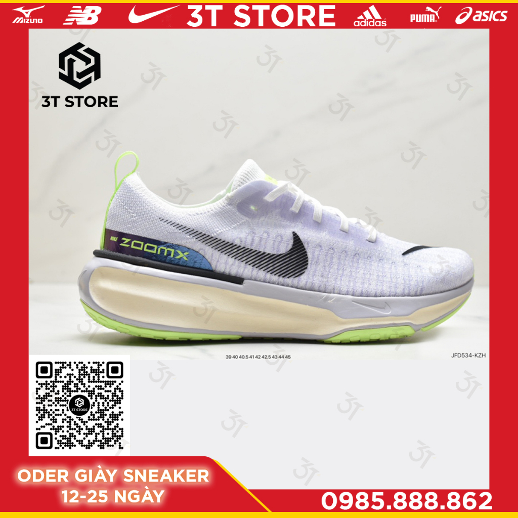 GIÀY SNEAKER MÃ SẢN PHẨM: DR2660-100_Nike ZoomX Invincible Run Flyknit 3"Peacock Blue/Orange"_FULL BOX_FREE SHIP