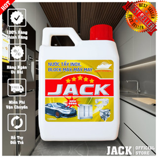 Nước Tẩy Rỉ Sét Inox, Tẩy Lốc Máy, Tẩy Rửa Xe Hơi, Xe Máy JACK 1200ml chất làm sạch & chất tẩy nhờn động cơ, Nước Rửa Xe