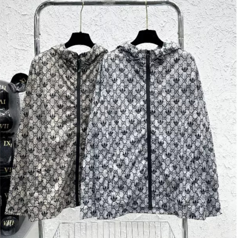 Áo Chống Nắng,Chống Bụi GG Cỏ 3 Lá, Unisex, Form Rộng, Dày Dặn, Chất Vải Umi, N114