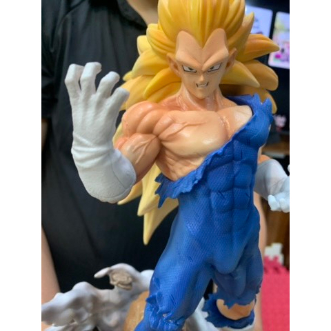 MÔ HÌNH SON GOKU, VEGETA TRẠNG THÁI CHIẾN ĐẤU SUPER SAYAN CẤP 3 SIÊU NGẦU CÓ BASE HIỆU ỨNG NHÂN VẬY ANIME DRAGON