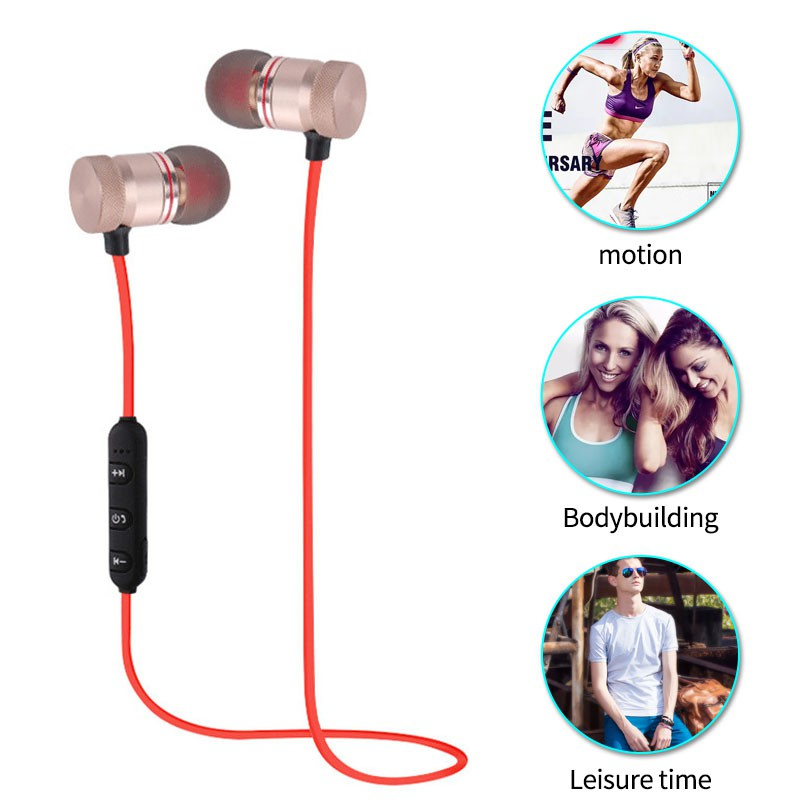 Tai Nghe Thể Thao Bluetooth Từ Tính Cho Điện Thoại OEM