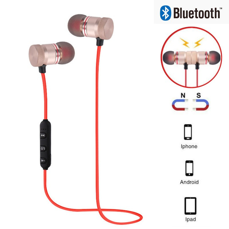Tai Nghe Thể Thao Bluetooth Từ Tính Cho Điện Thoại OEM