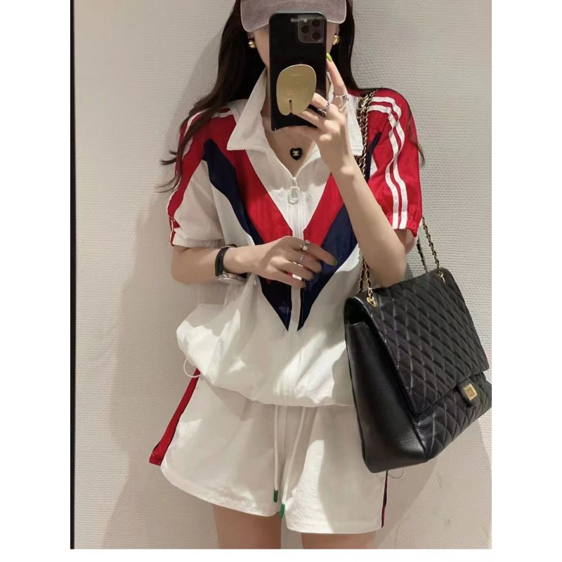 Set Đồ Thể Thao Cotton Màu Trơn Thời Trang Mùa Hè Mới Nhất Cho Nữ