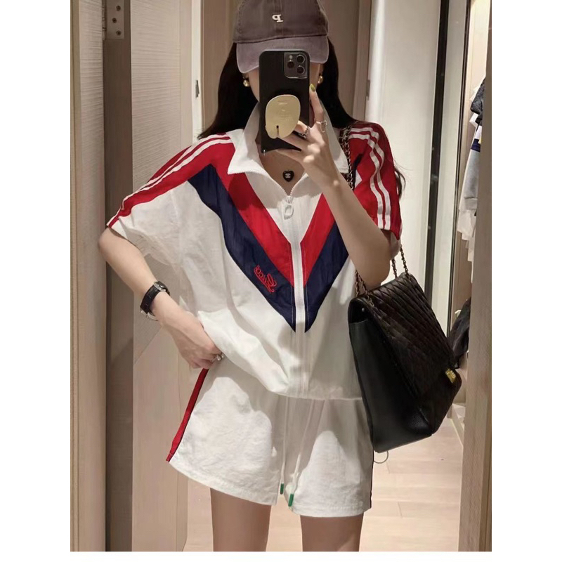 Set Đồ Thể Thao Cotton Màu Trơn Thời Trang Mùa Hè Mới Nhất Cho Nữ