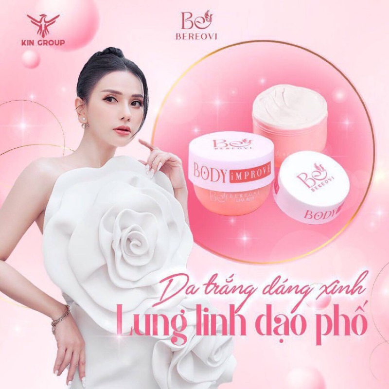 Kem Body Thu Thủy BEREOVI Improve Tone Up B5 Chính Hãng 220g