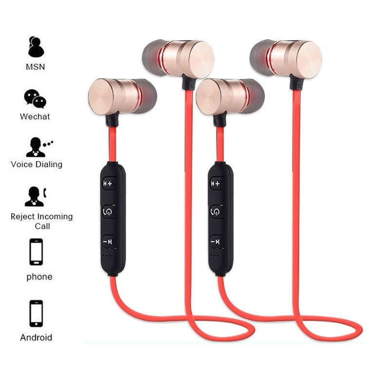 Tai Nghe Thể Thao Bluetooth Từ Tính Cho Điện Thoại OEM