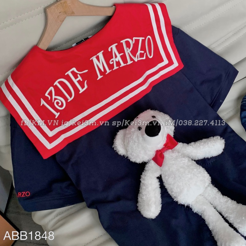 Áo phông thuỷ thủ 13DE MARZO