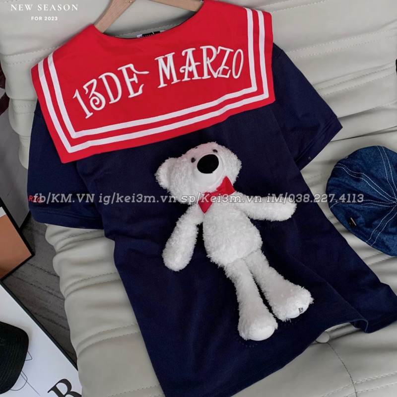 Áo phông thuỷ thủ 13DE MARZO