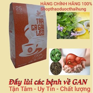 [Chính Hãng]1 bịch trà cà gai leo 25 túi lọc Thái Hưng có giấy  ATTP