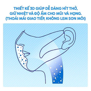 khẩu trang 3d mask thùng 300 chiếc