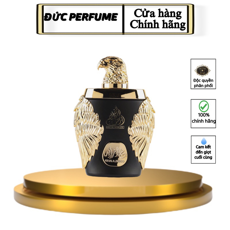 NƯỚC HOA DUBAI ĐẠI BÀNG VÀNG