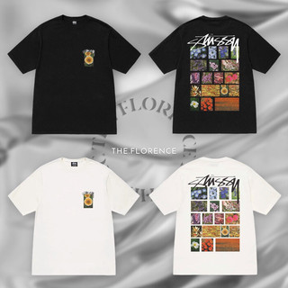 [CAM KẾT CHÍNH HÃNG 100%] Áo thun Stussy “Flower Grid” unisex