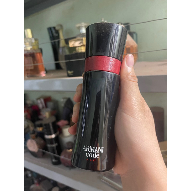 nước hoa nam armani code a list si sân bay