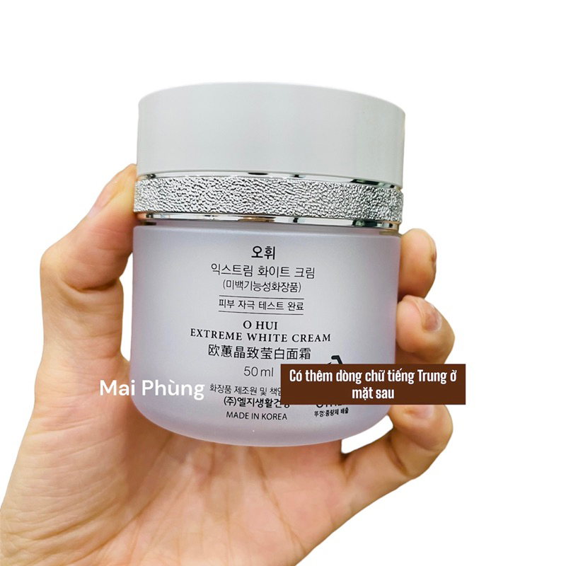 Bộ kem dưỡng trắng da Ohui Extreme White cream