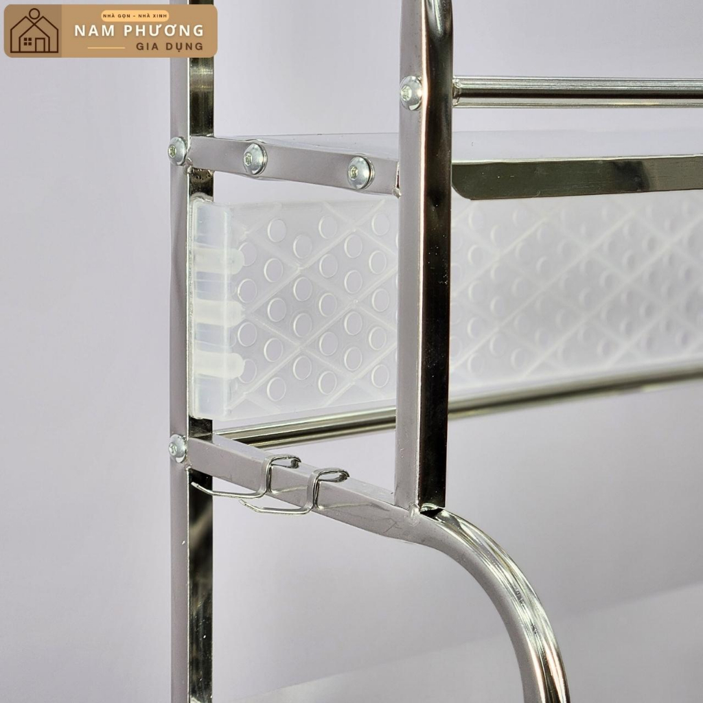 Kệ Gia Vị Đa Năng Inox 2-3 tầng K11 Đựng Được Nhiều Hơn Chiếm Ít Không Gian Hơn