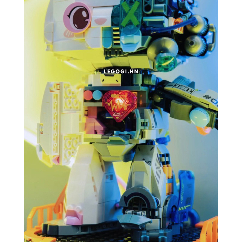 Đồ chơi xếp hình Legogi THỎ ROBOT TOPTOY mô hình