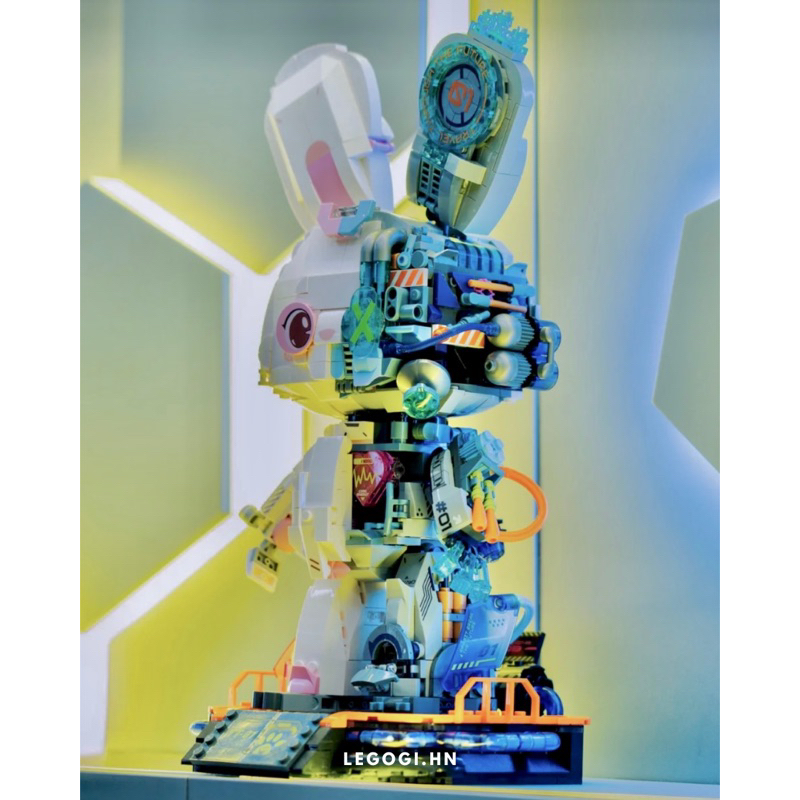 Đồ chơi xếp hình Legogi THỎ ROBOT TOPTOY mô hình