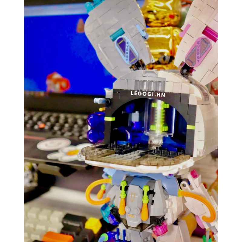 Đồ chơi xếp hình Legogi THỎ ROBOT TOPTOY mô hình