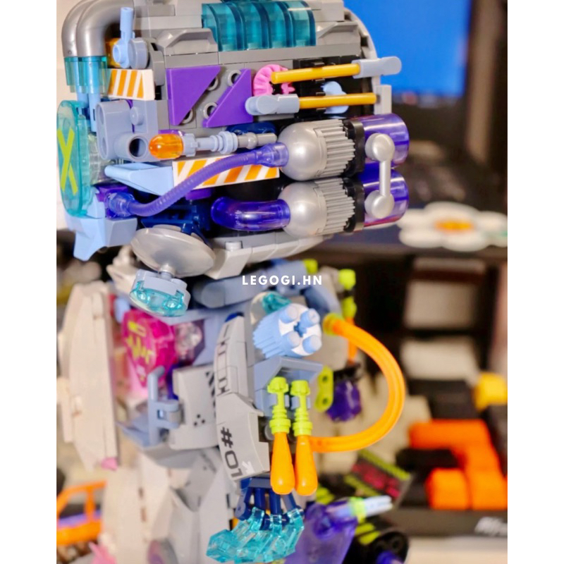 Đồ chơi xếp hình Legogi THỎ ROBOT TOPTOY mô hình