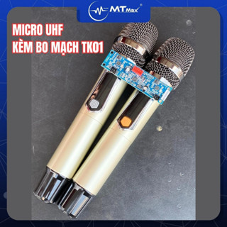 Micro TK01 Không Dây UHF Kèm Bo Mạch Cho Loa Kéo , Tiếng Sáng , Hát Nhẹ