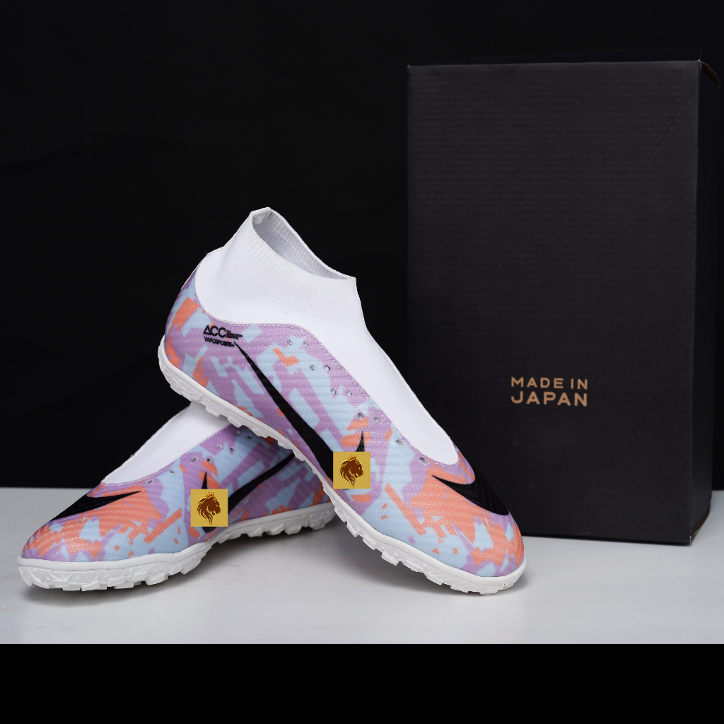 Giày đá bóng nam cổ cao Air Zoom Mercurial Superfly 9 Elite TF - MDS 006 giày đá banh cổ dệt cao cấp khâu full đế