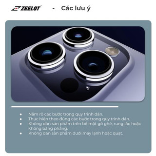 Miếng dán camera cho iPhone 14 / 14 Plus PIshield Zeelot
