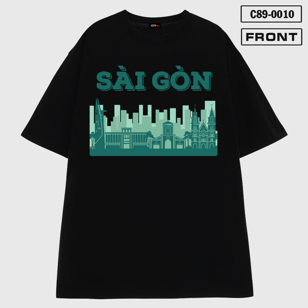 Áo Thun SÀI GÒN - Áo phông tỉnh thành Việt Nam từ CITY89 Local Brand
