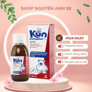 Imunoglukan tăng cường sức đề kháng cho bé