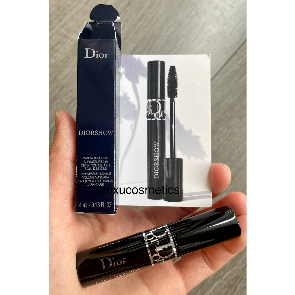 Chuốt mi Dior mini 4ml, màu 090, Hsd 2026