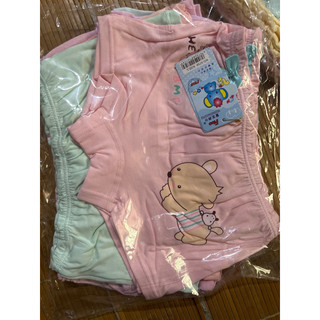 combo 3 quần chip đùi cho bé gái chất cotton lạnh