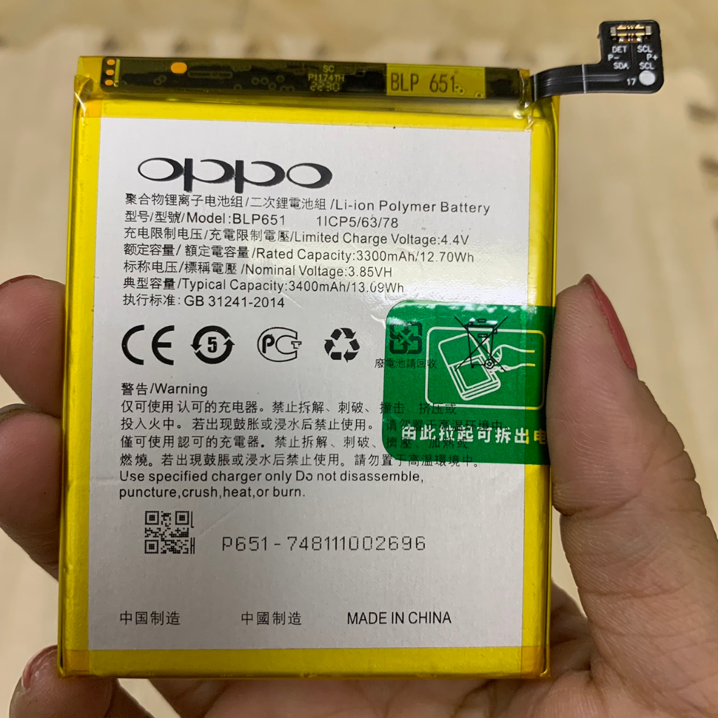 Pin OPPO R15 Pro  3430 mAh