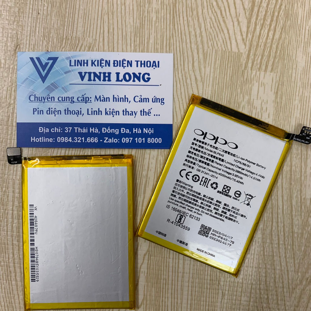 Pin  Oppo R11S Plus  400Mah