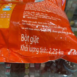 Bột giặt Tide trắng đột phá hương downy 2.25kg