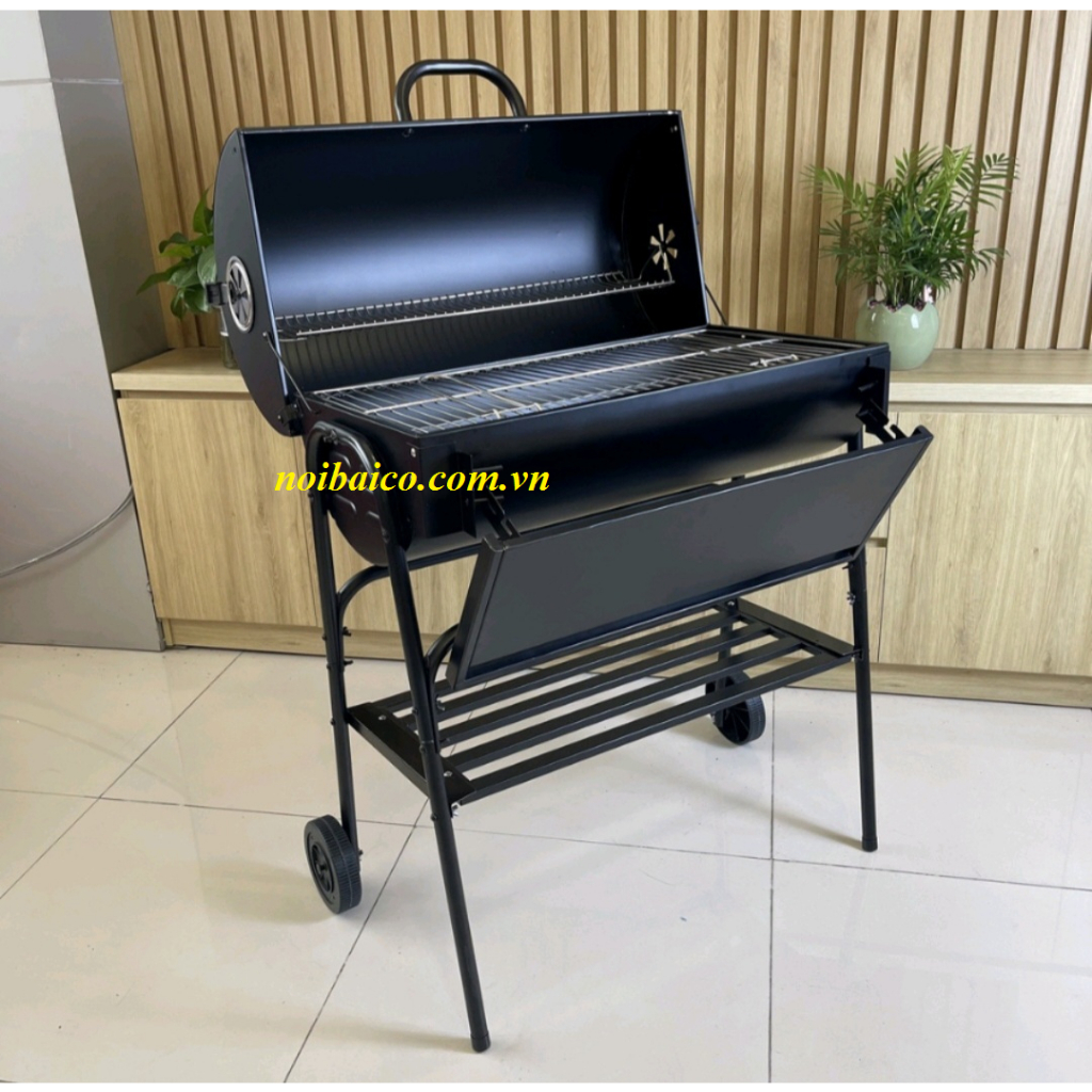 Bếp Barrel Extra G17 2023 mẫu mới có bánh xe.