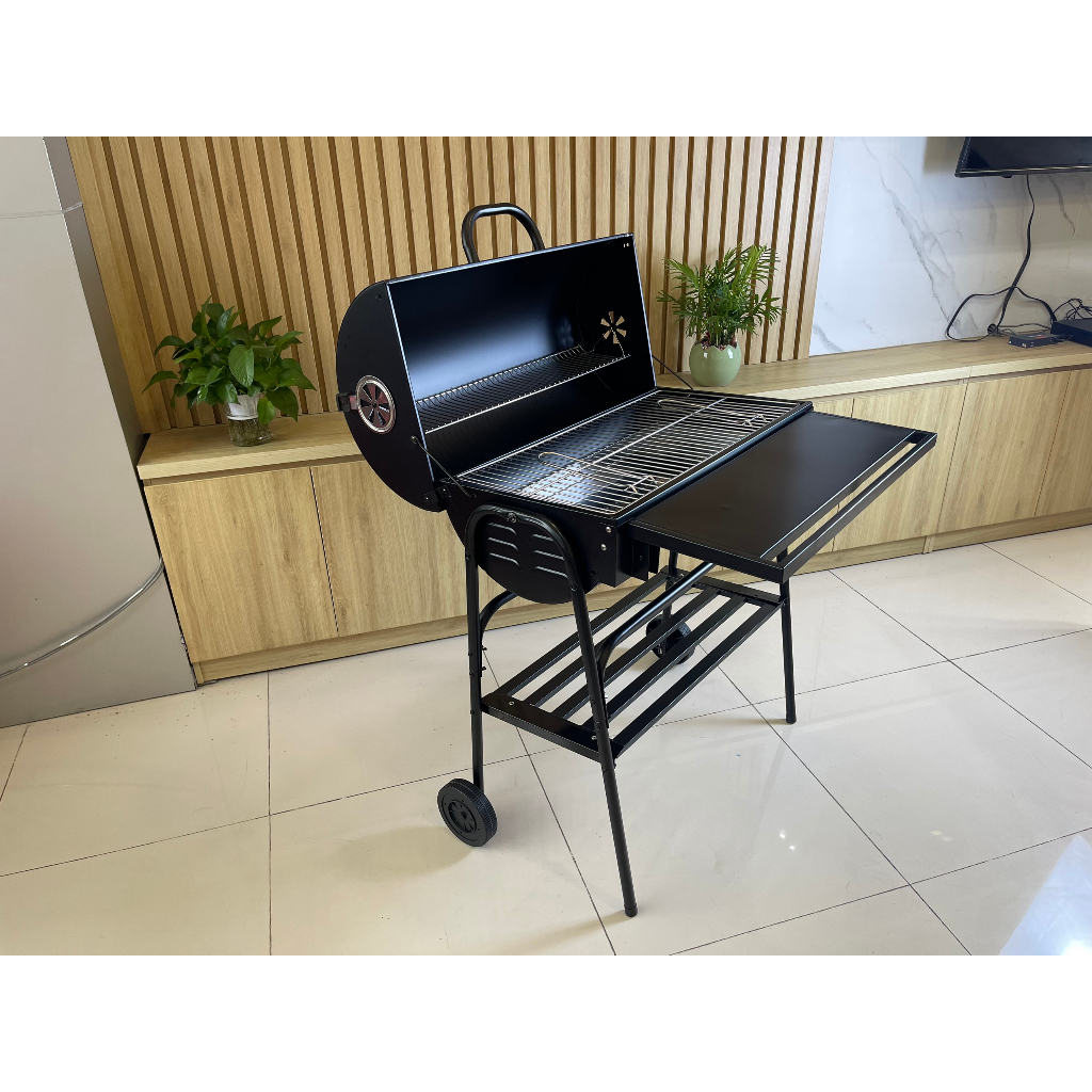 Bếp Barrel Extra G17 2023 mẫu mới có bánh xe.