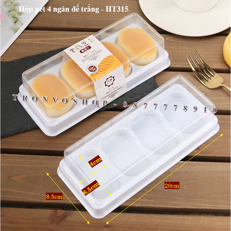 Kích thước phủ bì: 20*8.5*4.5cm - Kích thước ô: 6.5*4cm