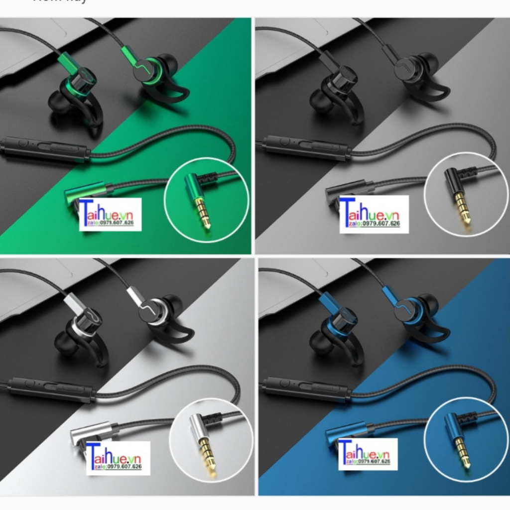 Tai nghe tích hợp micro và giắc cắm 3.5mm cho điện thoại thông minh tặng găng gaming