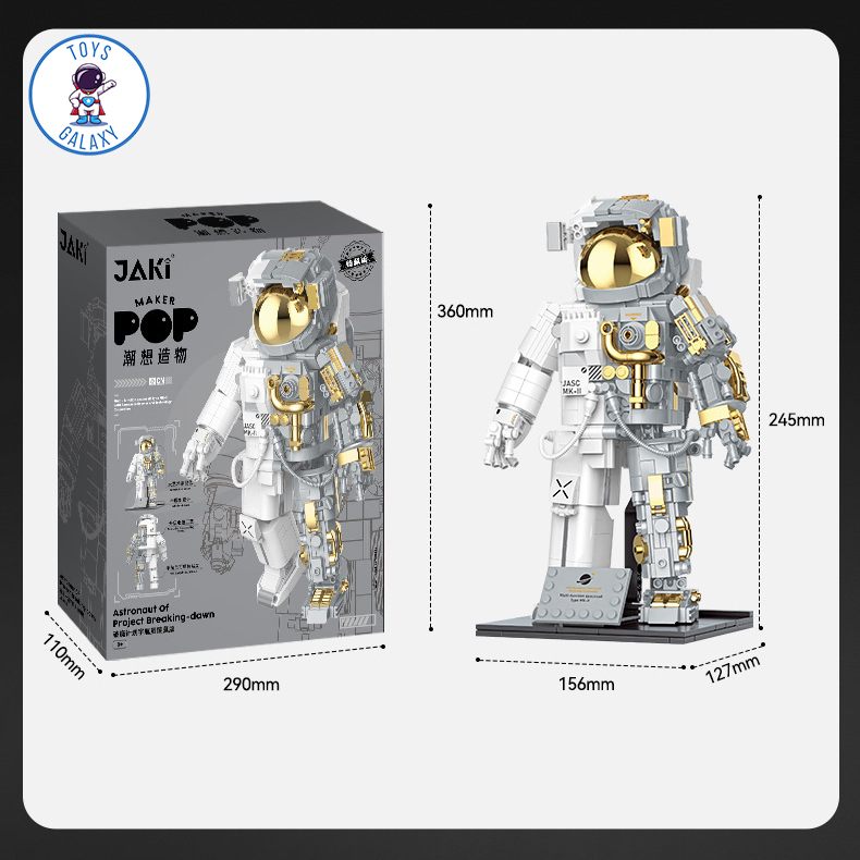 Đồ Chơi Lắp Ráp Mô Hình Phi Hành Gia Breaking Dawn Astronaut / Tàu Vũ Trụ / Phi Thuyền Không Gian JK9116